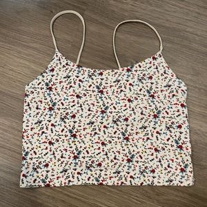(3/$15) Floral Crop Top